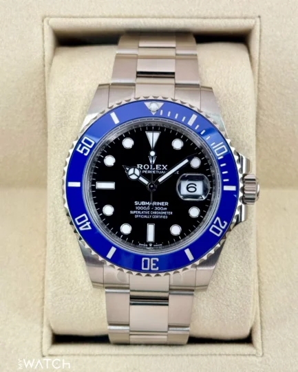 NEW 2025 Rolex Submariner “Cookie Monster ” 41mm 126619LB White Gold Black Dial