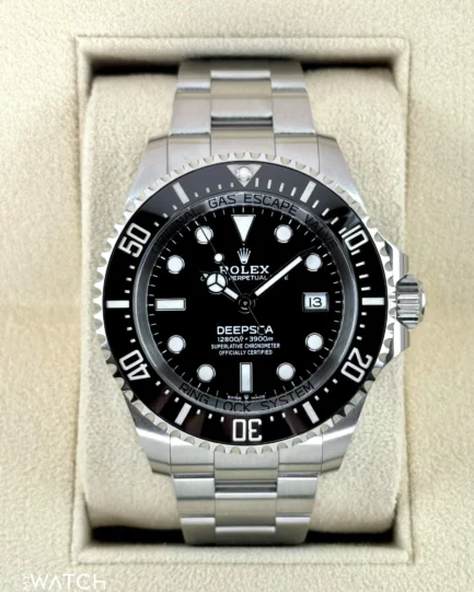 NEW 2025 Rolex Deepsea 44mm 136660 Stainless Steel Black Dial